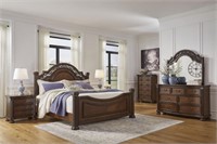 King Ashley Lavinton 5-pc Poster Bedroom Group