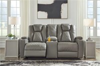 Ashley Mancin Reclining Loveseat with Console