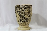 A Carved Resin Cup