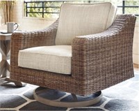 Ashley  Beachcroft Outdoor Swivel Chair