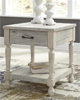 ASHLEY SHAWNALORE FARMHOUSE-STYLE END TABLE