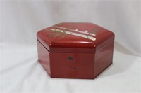 A Japanese Lacquer Stacking Box