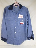 Vintage Esso Gas Station Attendant Shirt