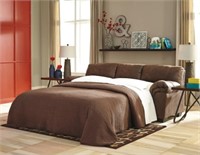 FULL  ASHLEY BLADEN SLEEPER SOFA - COFFEE