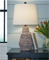 ASHLEY JAIRBURNS DISTRESSED TABLE LAMP