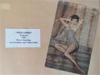Ava Gardner In Leopard Print Color Postcard