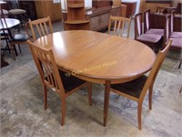 G Plan Teak Dining Table with Butterfly Leaf