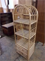 Bamboo and Rattan Etegere