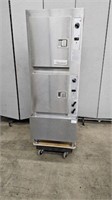 CLEVELAND S/S 2 DECK GEMINI STEAM CONVECTION OVEN