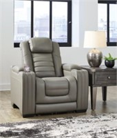 Ashley Backtrack Leather PWR Recliner