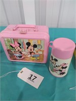 Mickey & Minnie Lunchbox w/ Thermos