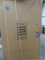 NEW GLASS 2 DR REACH-IN DISPLAY FREEZER IN BOX