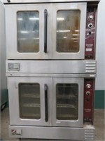 SOUTHBEND S/S DOUBLE STACK ELEC CONVECTION OVENS