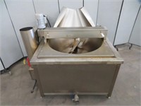 LARGE COMM. INDUSTRIAL GAS SAMOSA / DEEP FRYER