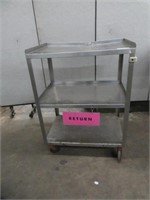 3 TIER UTILITY CART ON WHEELS