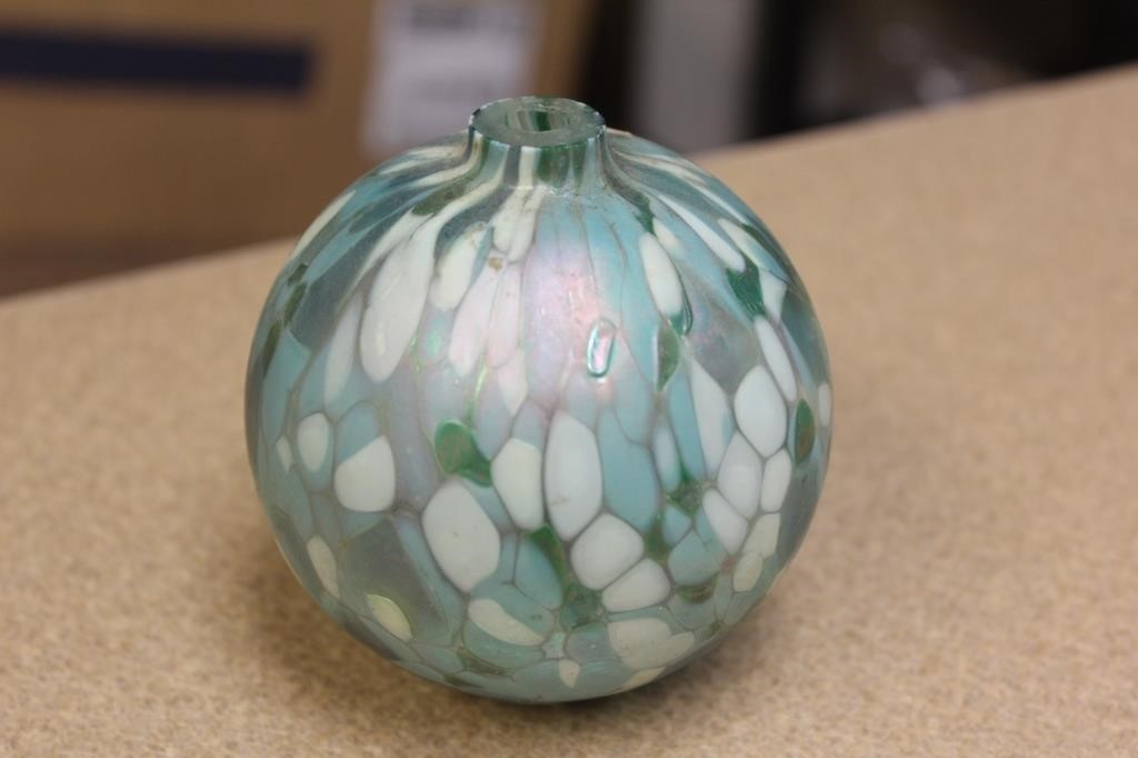 Art Glass Sphere Ornament