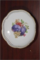A Reticulated German Fruit Plate
