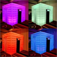 $230  Inflatable Photo Booth  Two Doors  8.2ft^3