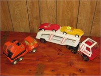 Toy truck lot