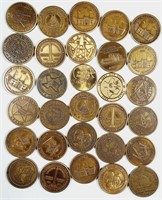 30  Masonic token from Texas
