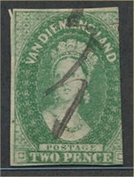 AUSTRALIA TASMANIA #12 USED FINE