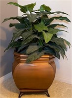 63 - FAUX PLANT IN POT 39"T