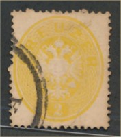 AUSTRIA #17 USED FINE-VF