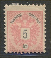 AUSTRIA #43 MINT AVE-FINE HR