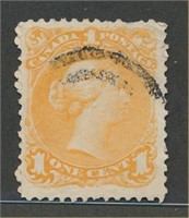 CANADA #23 USED FINE-VF