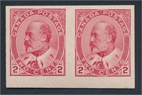 CANADA #90A PAIR MINT VF NH