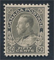 CANADA #120 MINT FINE-VF HR