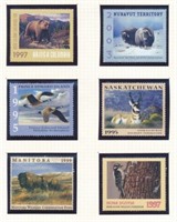 CANADA WILDLIFE FEDERATION LOT MINT VF NH