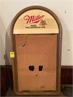 Miller Made the American Way Corkboard Display