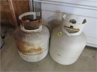 2 20 lb. fuel tanks