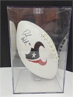 Deshaun Watson Signed Texans Full Size Ball