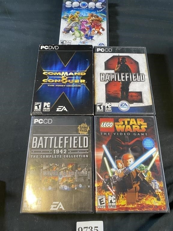 PC Games - Battlefield, Spore, Star Wars & More