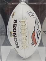 Manning Signed Broncos Super Bowl Full Size Ball