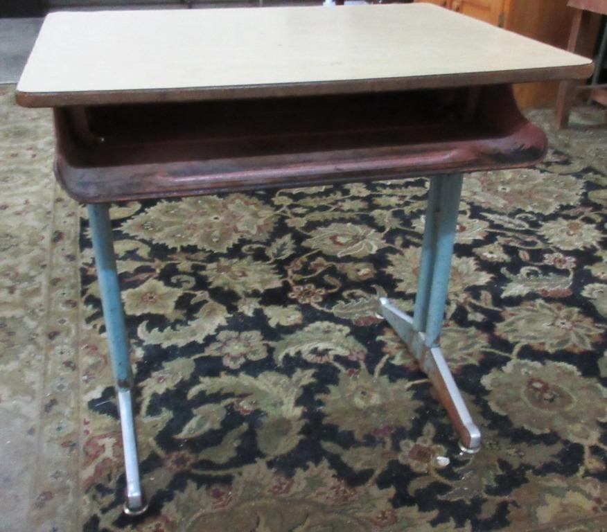 Vintage School Desk 24"W18"Dx23.5"T