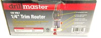 Drill Master Trim Router  120 Volt 1/4 inch