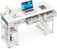 ODK Desk: 48x16  White with Storage