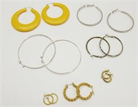 Assorted Hoop Ear Rings