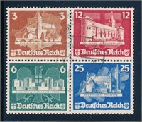 GERMANY #B68a-B68d USED VF