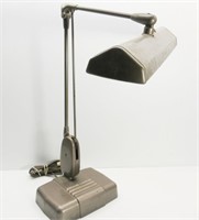 Working Anitque Desk Lamp 25"T & one Newer Style