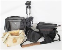Laptop Bags W/Camera Bags/Tripod