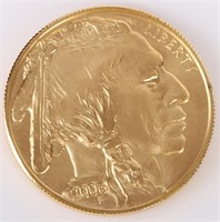 .999 FINE GOLD 1OZ 2006 $50 US BUFFALO ROUND
