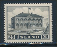 ICELAND #273 MINT VF-EXTRA FINE NH