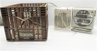 Borden Crate & 2 Heaters