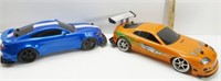 RC JADA Toy Sports Cars: NO Remotes w/cord