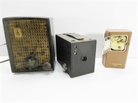 Brownie Camera, Emerson, Toshiba Transistor Raido