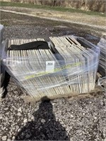 PALLET OF LANDSCAPING SLATE